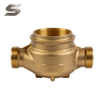 Corpo do medidor de água em latão